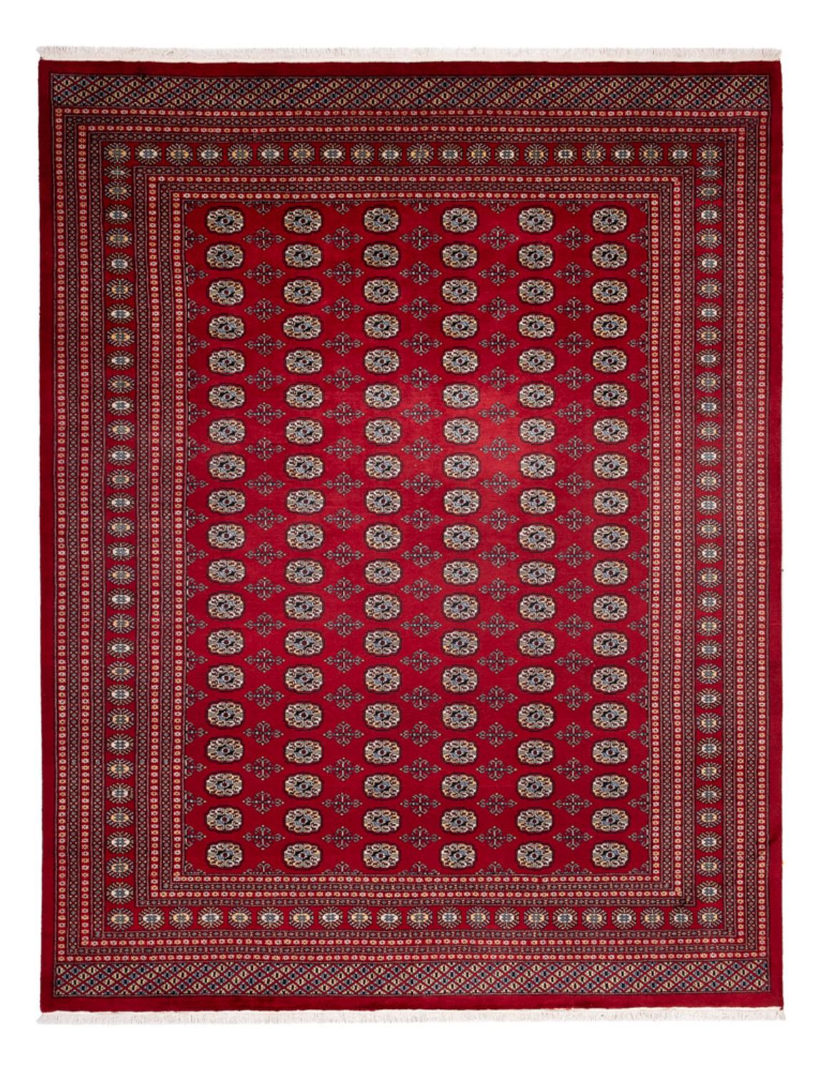 Tapis afghan - Boukhara - 363 x 280 cm - rouge