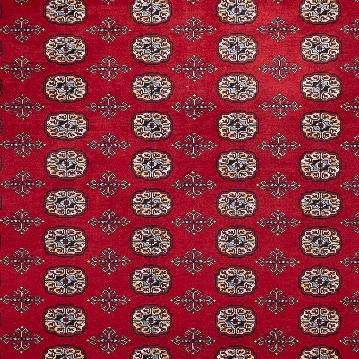 Tapis afghan - Boukhara - 363 x 280 cm - rouge