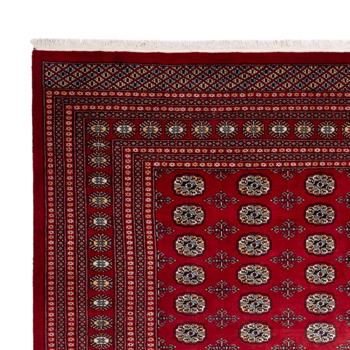 Tapis afghan - Boukhara - 363 x 280 cm - rouge