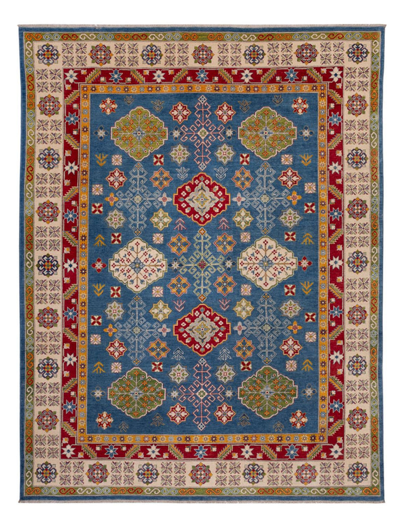 Tapis Ziegler - Kazak - 359 x 278 cm - bleu