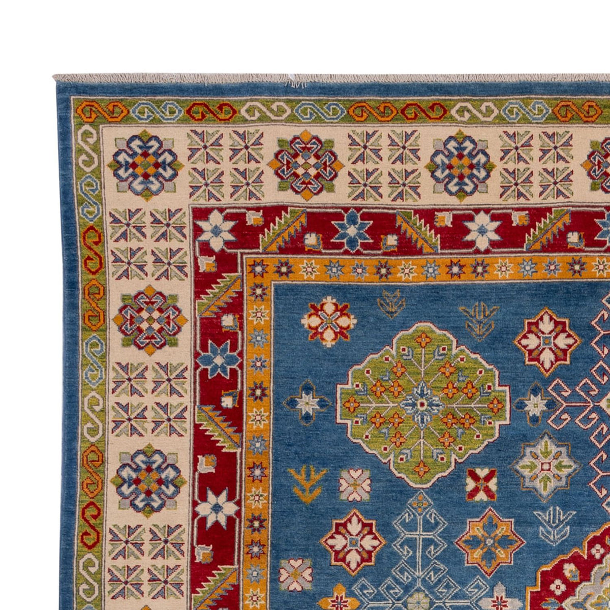 Tapis Ziegler - Kazak - 359 x 278 cm - bleu