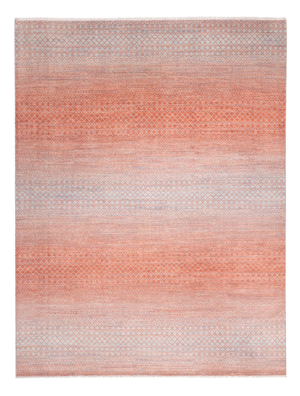 Tapis design - 368 x 276 cm - rouge clair