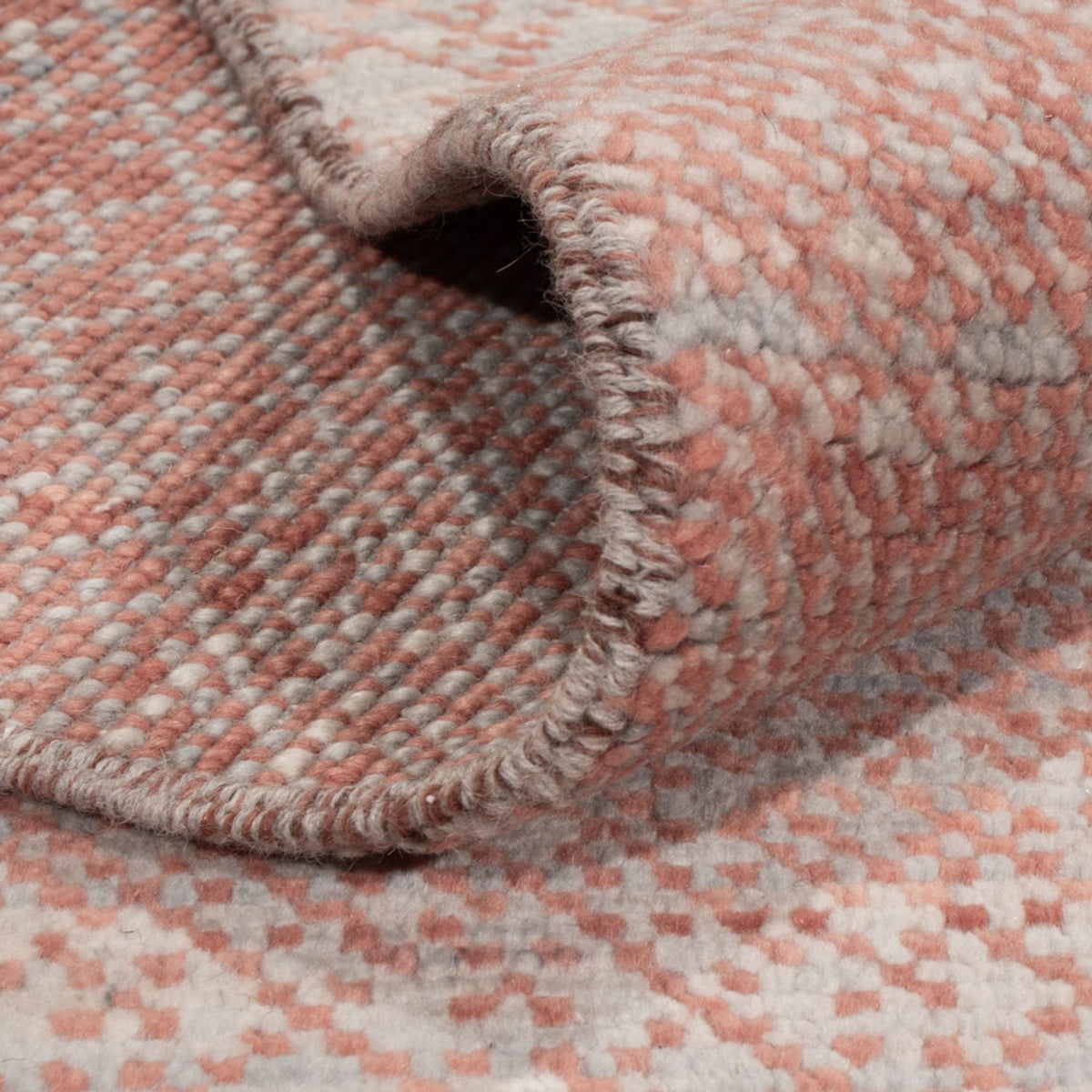 Tapis design - 368 x 276 cm - rouge clair