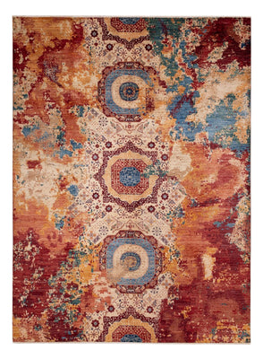 Tapis design - 335 x 246 cm - multicolore