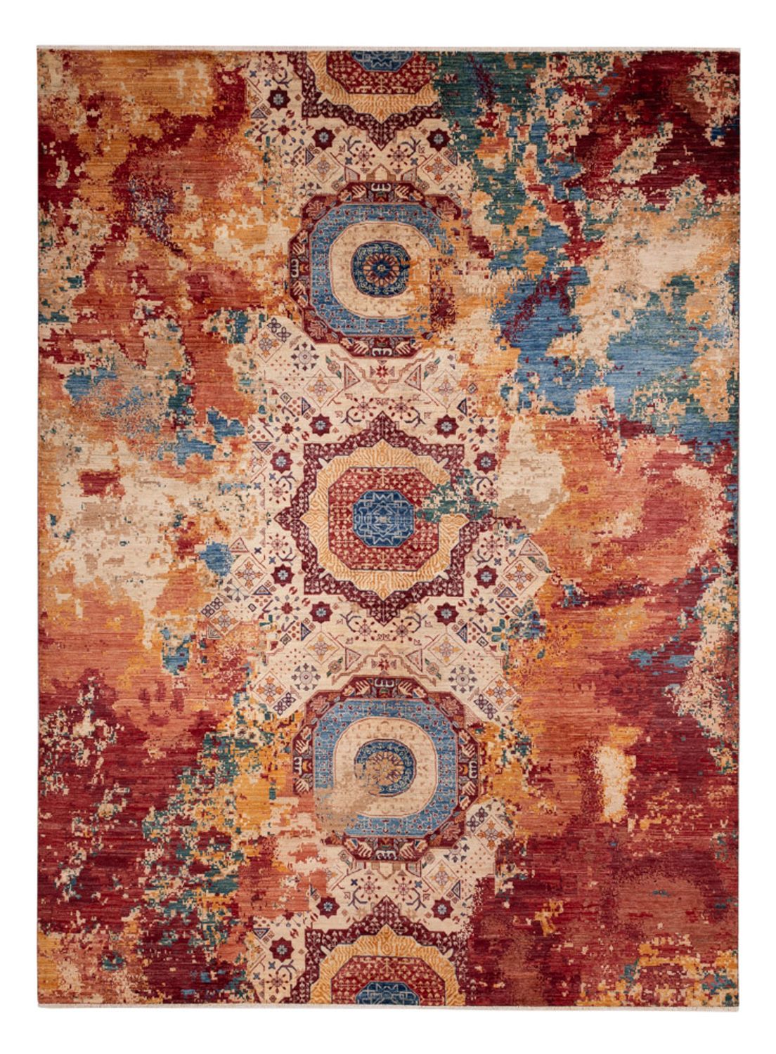 Tapis design - 335 x 246 cm - multicolore