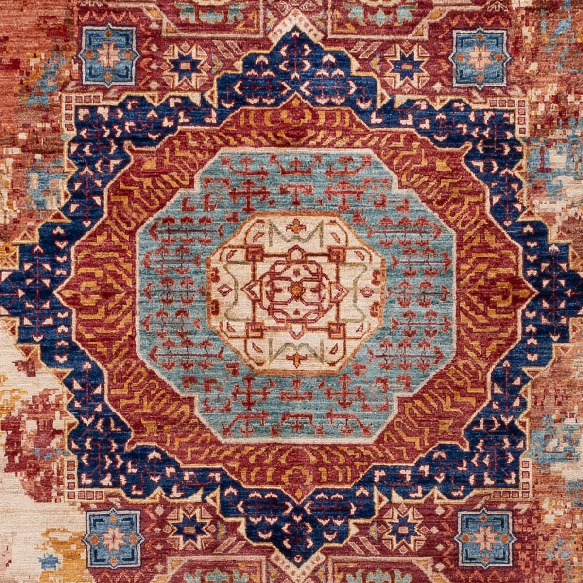 Tapis design - 340 x 253 cm - multicolore