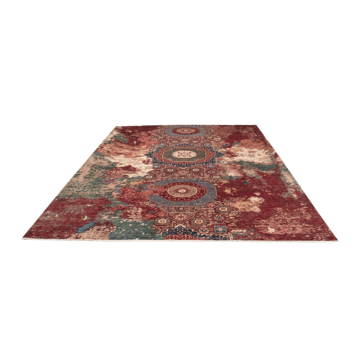 Tapis design - 340 x 248 cm - multicolore