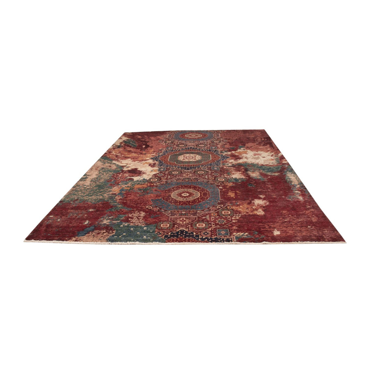 Tapis design - 346 x 245 cm - multicolore