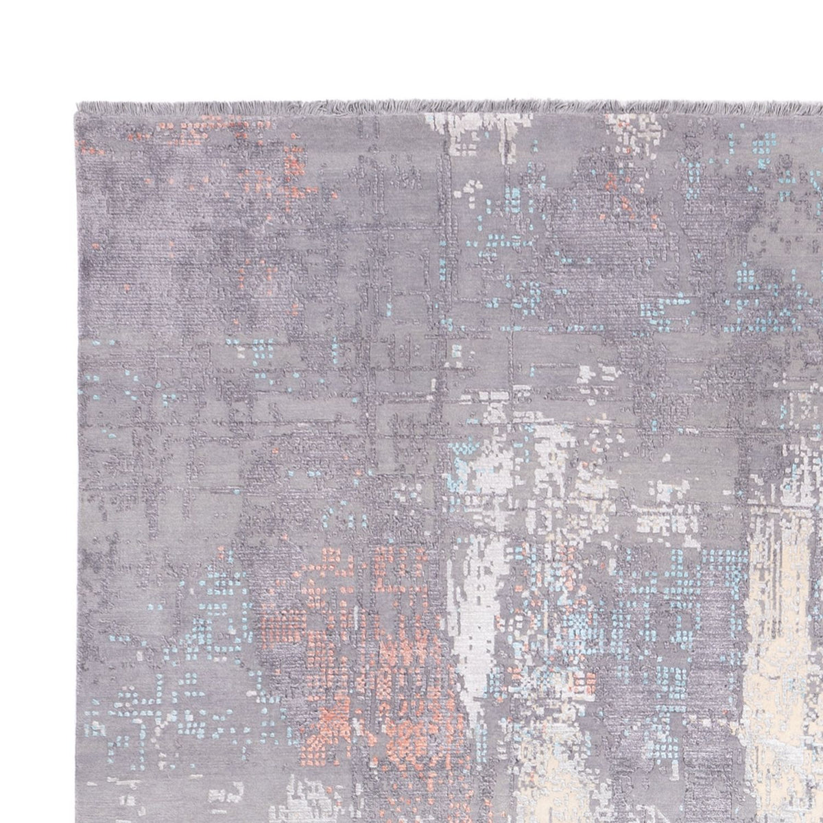 Tapis design - 359 x 254 cm - crème