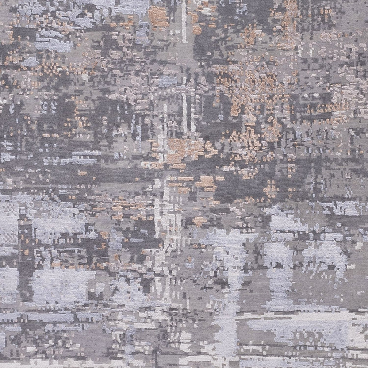 Tapis design - 359 x 255 cm - gris clair