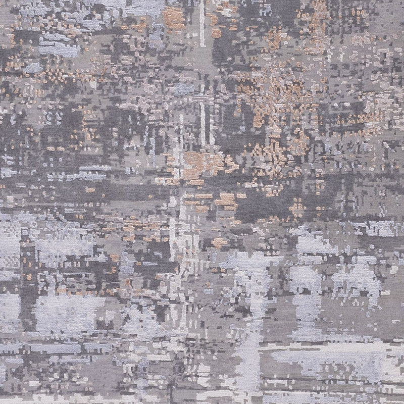 Tapis design - 359 x 255 cm - gris clair