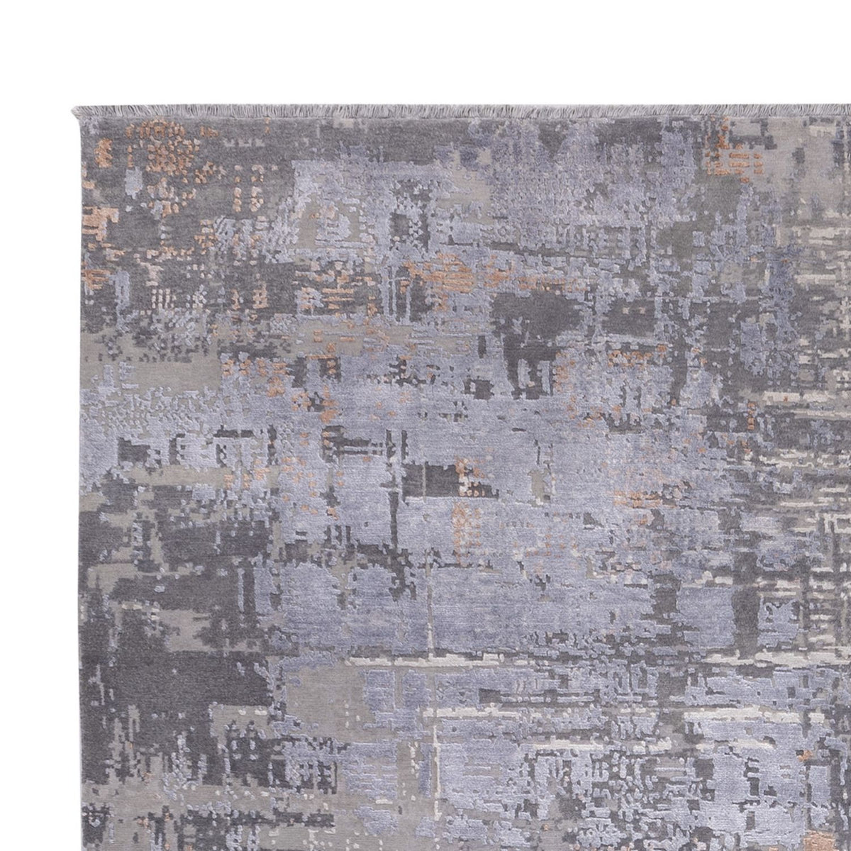 Tapis design - 359 x 255 cm - gris clair