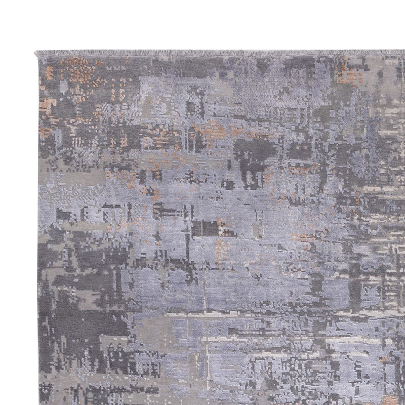 Tapis design - 359 x 255 cm - gris clair