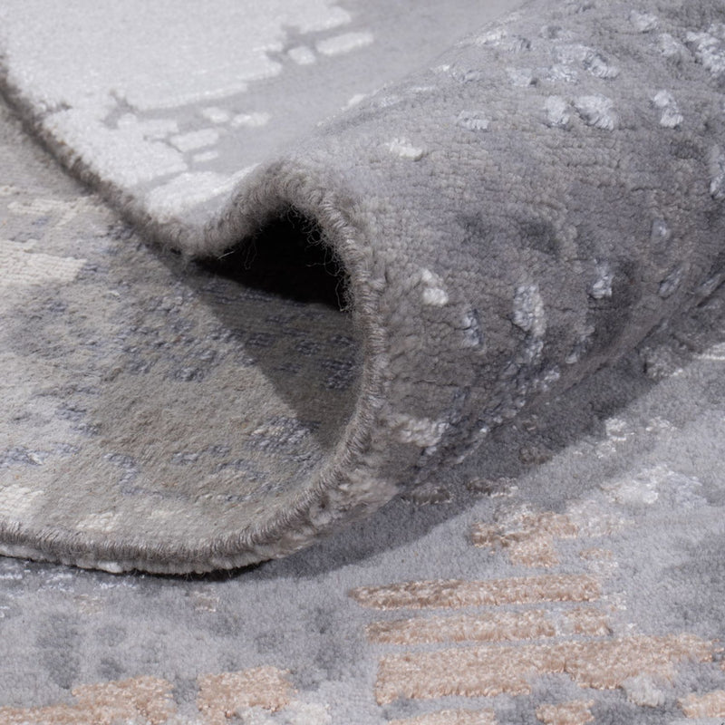 Tapis design - 353 x 250 cm - gris clair