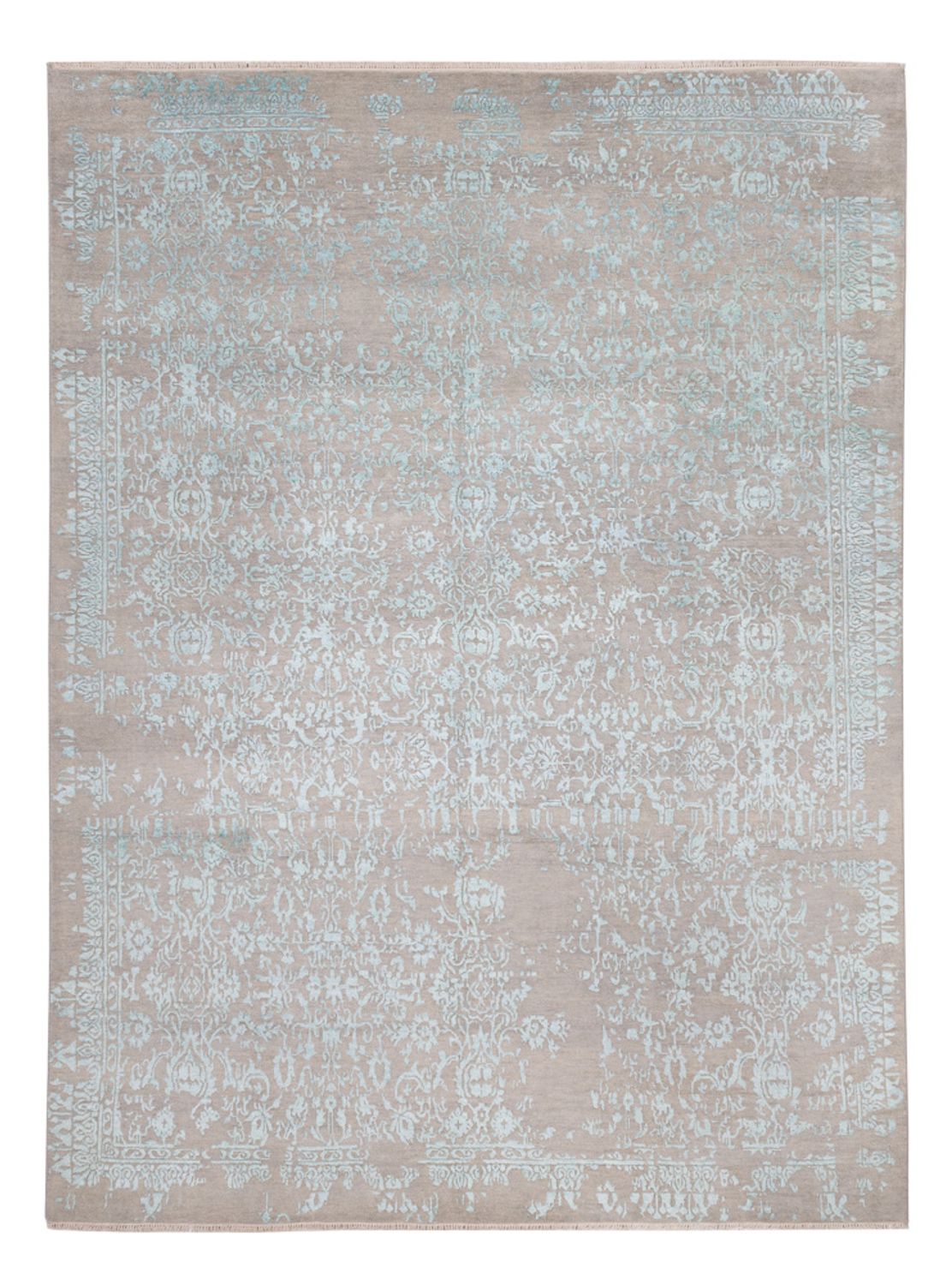 Tapis design - 358 x 270 cm - bleu clair