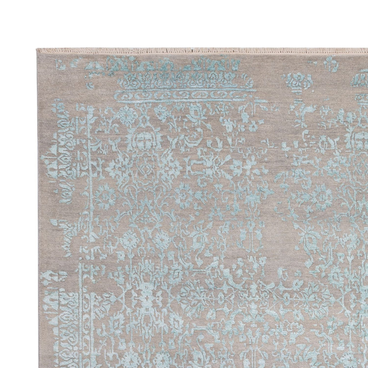 Tapis design - 358 x 270 cm - bleu clair