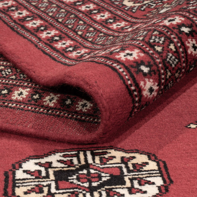 Tapis afghan - Boukhara - 369 x 275 cm - rouge