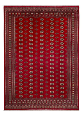 Tapis afghan - Boukhara - 387 x 276 cm - rouge