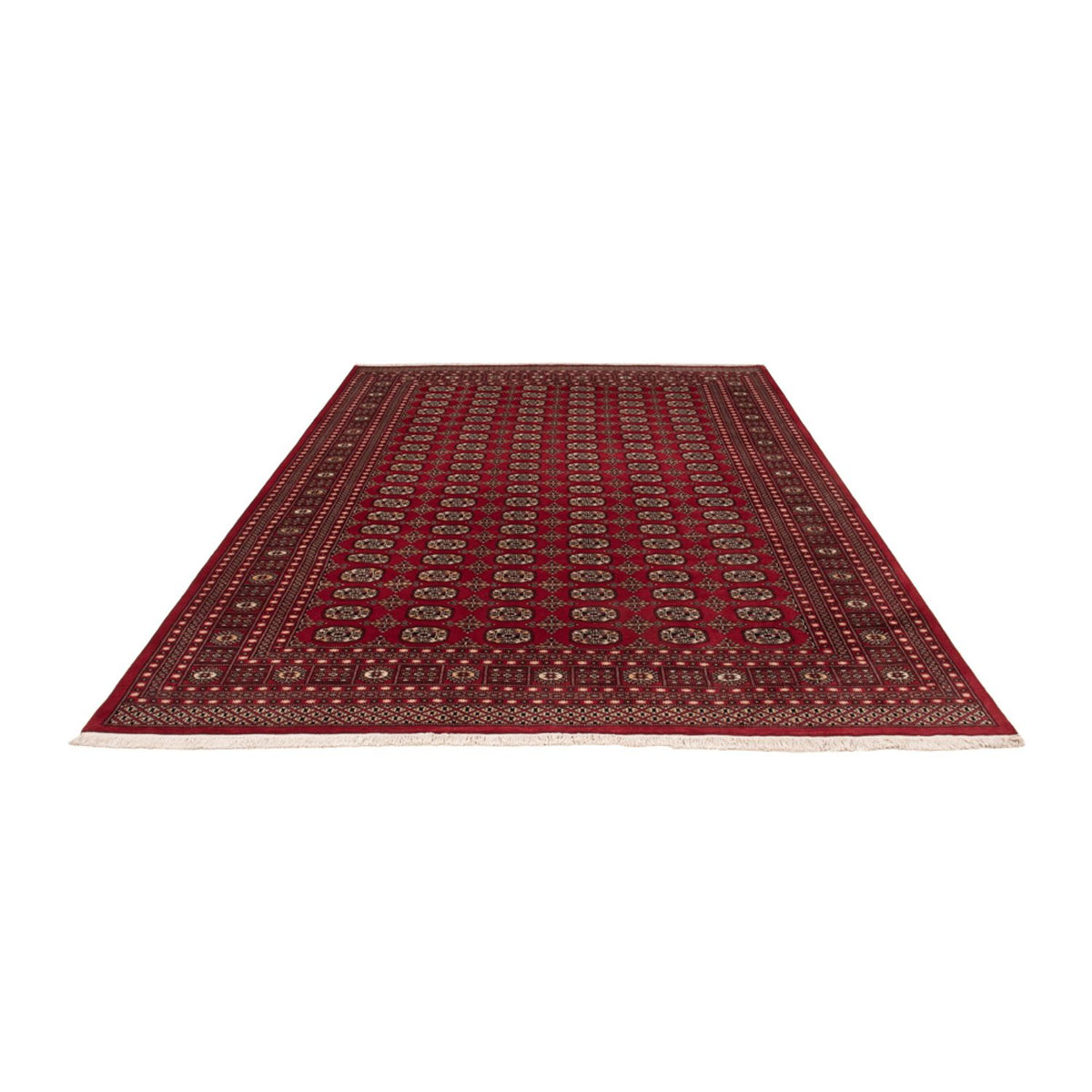 Tapis afghan - Boukhara - 346 x 241 cm - rouge