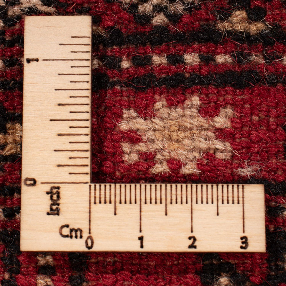 Tapis afghan - Boukhara - 346 x 241 cm - rouge