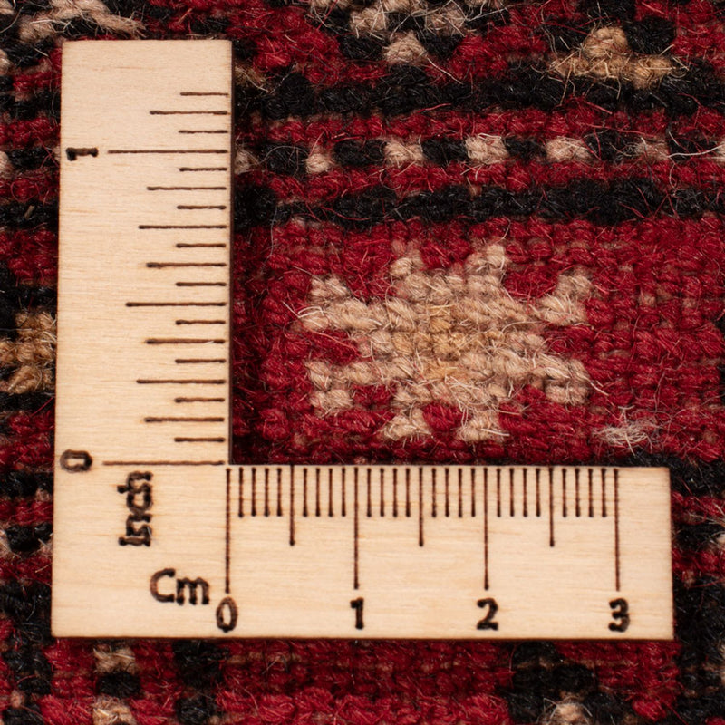 Tapis afghan - Boukhara - 346 x 241 cm - rouge