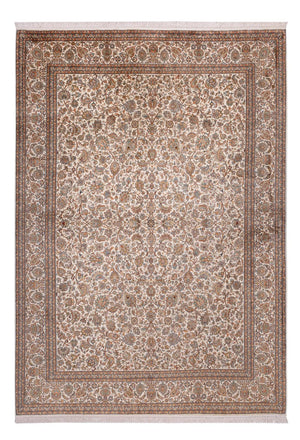 Tapis en soie - Soie du Cachemire - 349 x 247 cm - beige