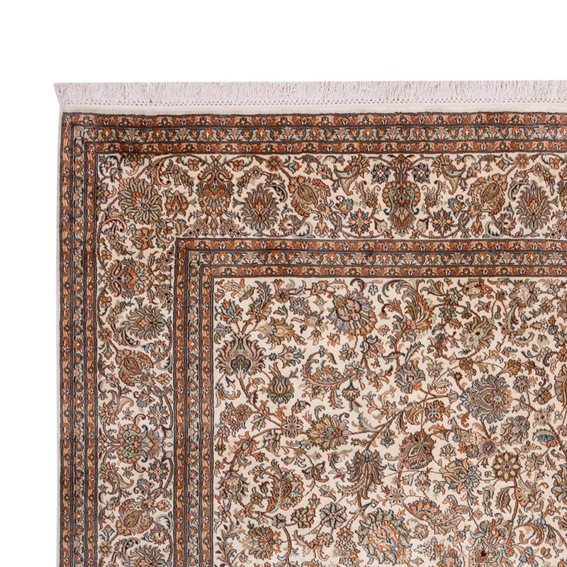 Tapis en soie - Soie du Cachemire - 349 x 247 cm - beige