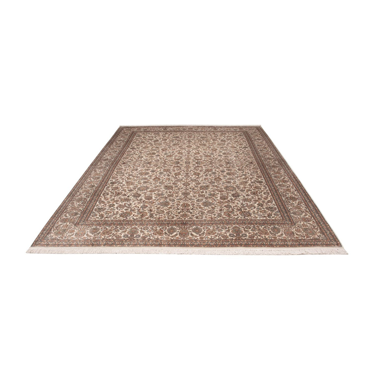 Tapis en soie - Soie du Cachemire - 349 x 247 cm - beige