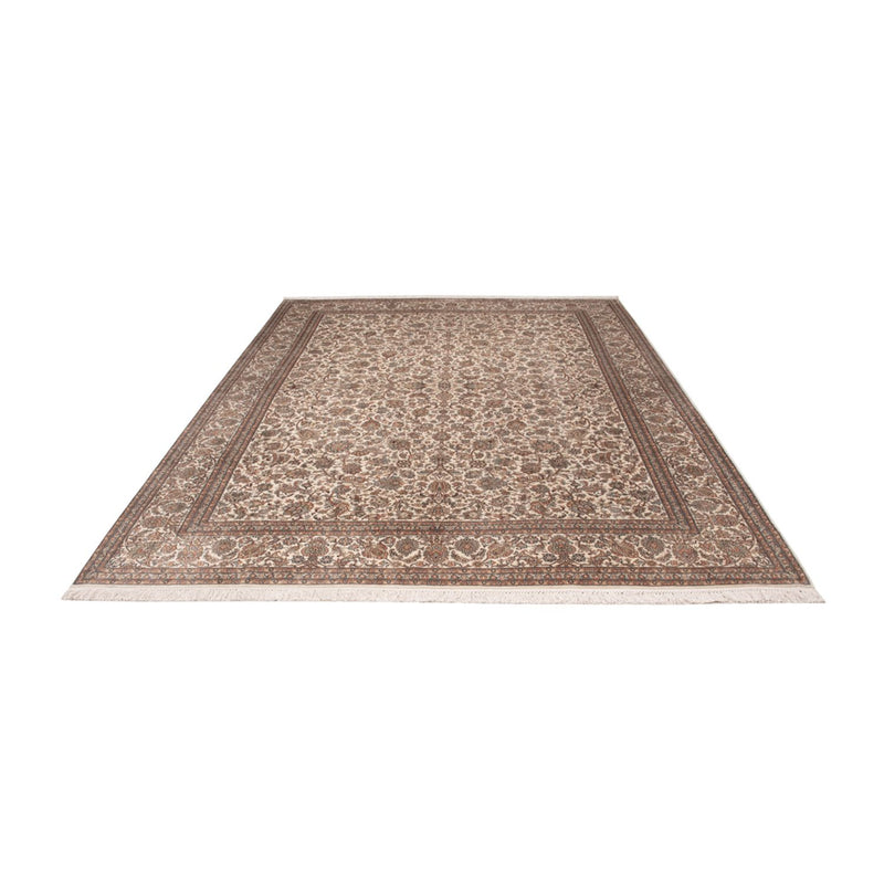 Tapis en soie - Soie du Cachemire - 349 x 247 cm - beige