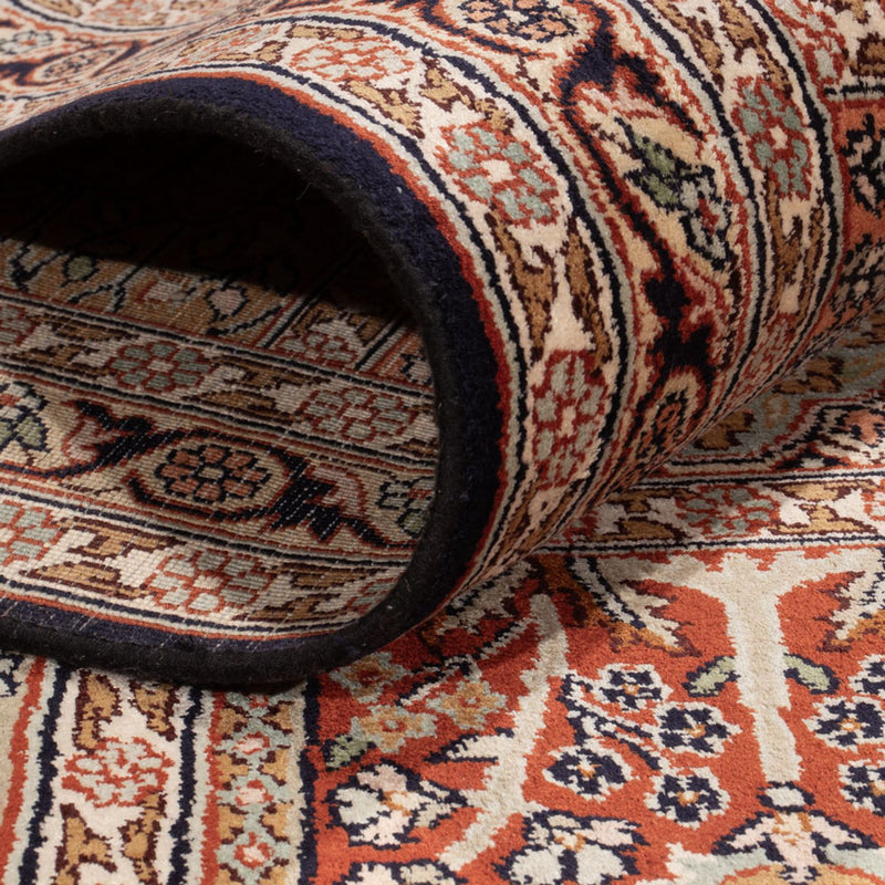 Tapis en soie - Soie du Cachemire - 362 x 274 cm - beige foncé