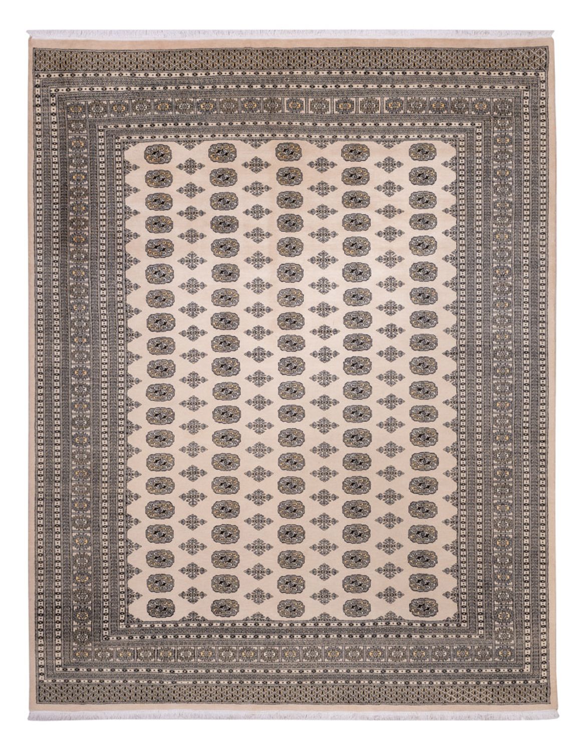 Tapis afghan - Boukhara - 359 x 278 cm - beige