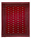 Tapis afghan - Boukhara - 364 x 283 cm - rouge