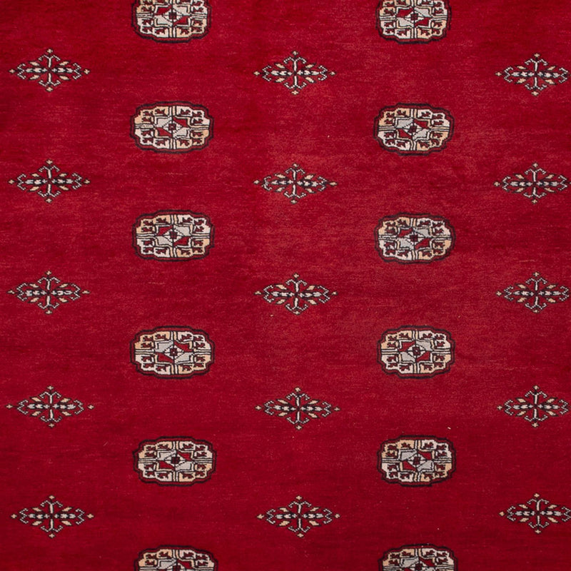 Tapis afghan - Boukhara - 364 x 283 cm - rouge