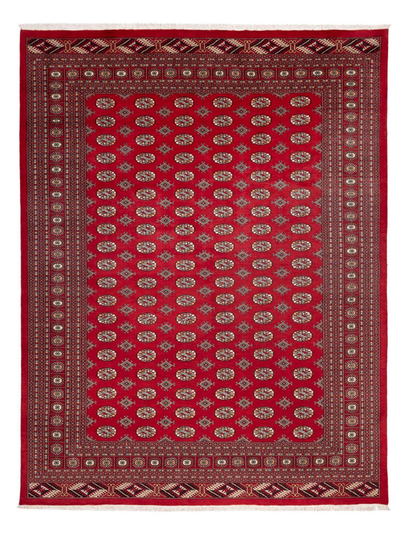 Tapis afghan - Boukhara - 354 x 275 cm - rouge