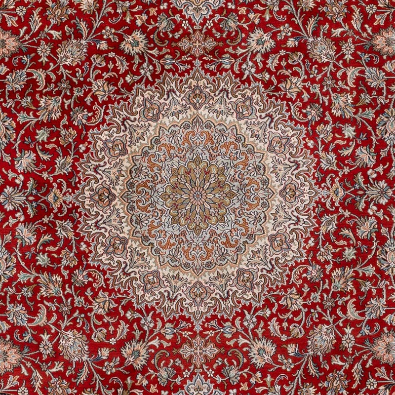 Tapis en soie - Soie du Cachemire - 327 x 244 cm - rouge