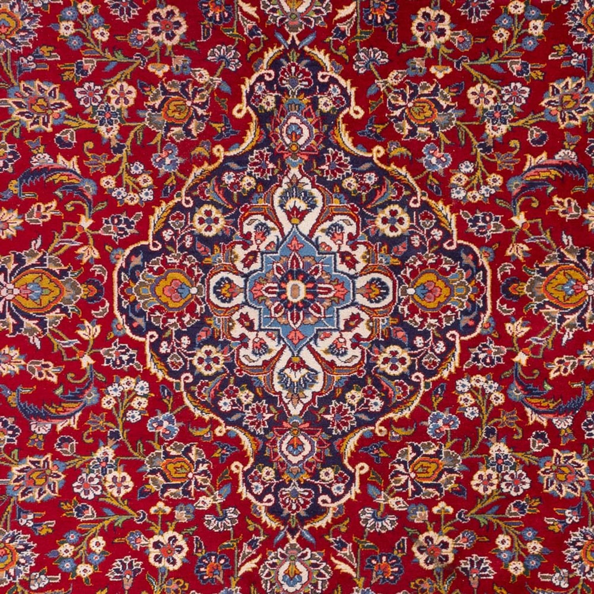 Tapis persan - Keshan - 370 x 261 cm - rouge