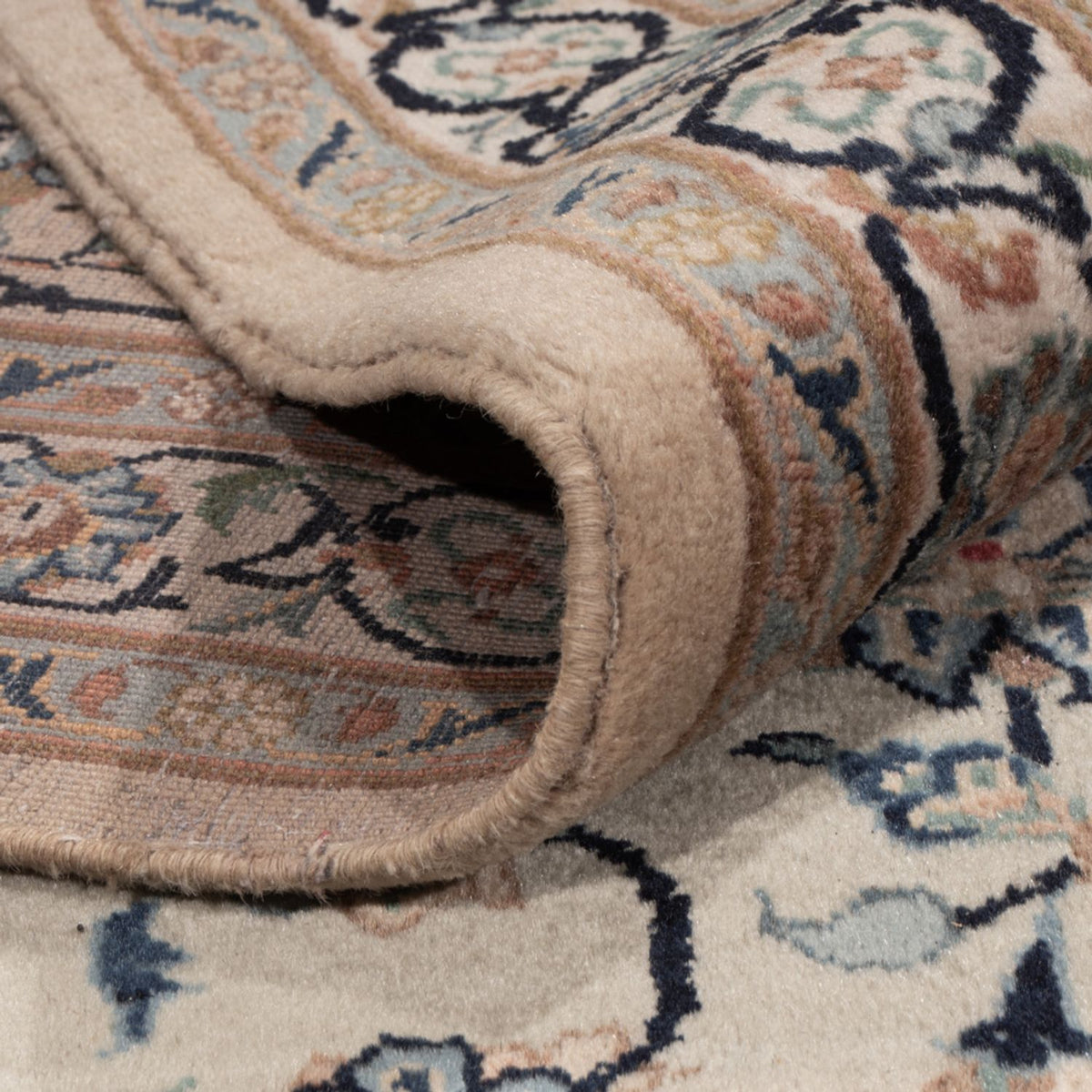 Tapis persan - Keshan - 403 x 303 cm - beige