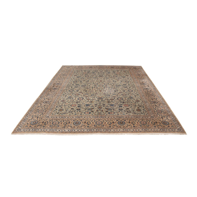 Tapis persan - Keshan - 403 x 303 cm - beige