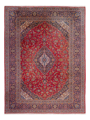 Tapis persan - Keshan - 385 x 291 cm - rouge