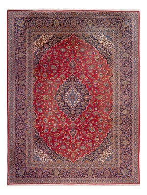 Tapis persan - Keshan - 385 x 291 cm - rouge