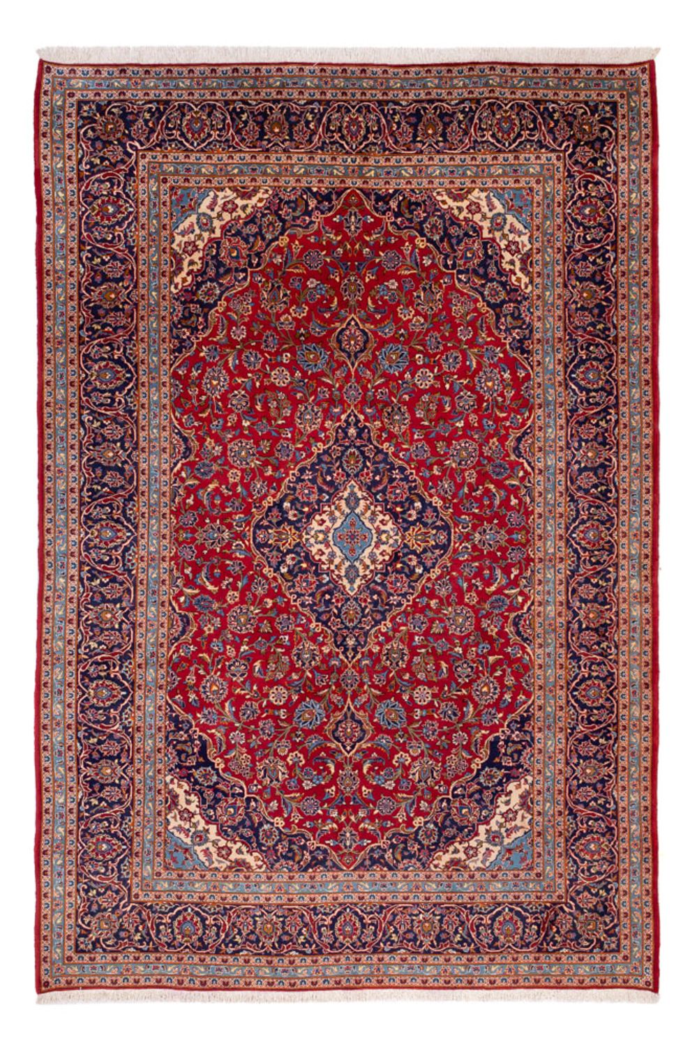 Tapis persan - Keshan - 373 x 252 cm - rouge
