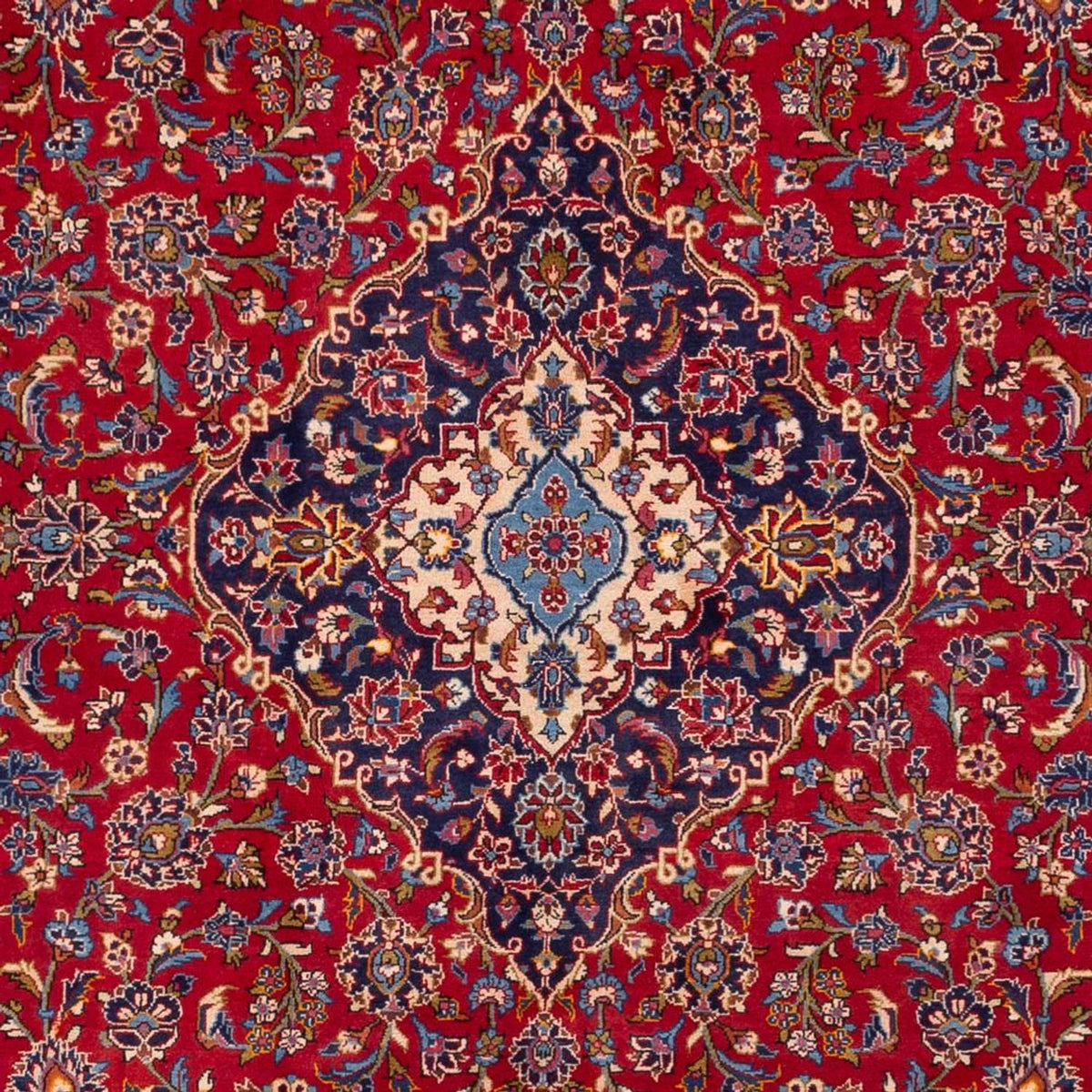 Tapis persan - Keshan - 373 x 252 cm - rouge