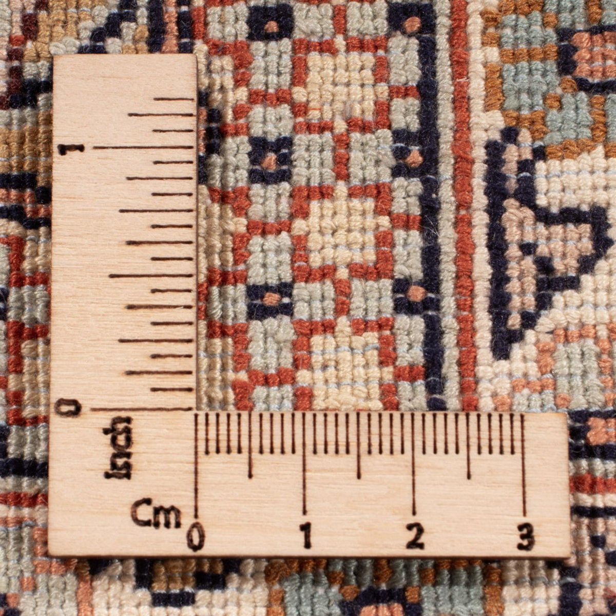 Tapis en soie - Soie du Cachemire - 372 x 277 cm - beige foncé