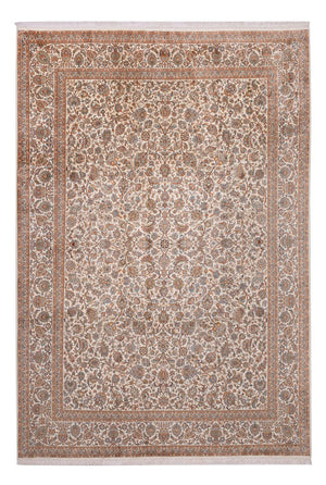 Tapis en soie - Soie du Cachemire - 358 x 249 cm - beige