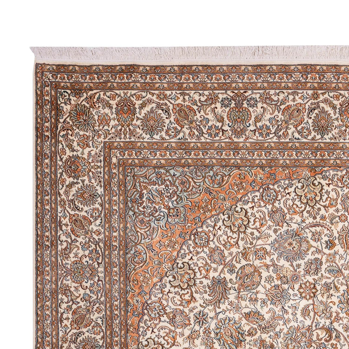 Tapis en soie du Cachemire Tapis 347x247cm - Tapis oriental