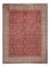 Tapis en soie - Soie du Cachemire - 369 x 279 cm - rouge