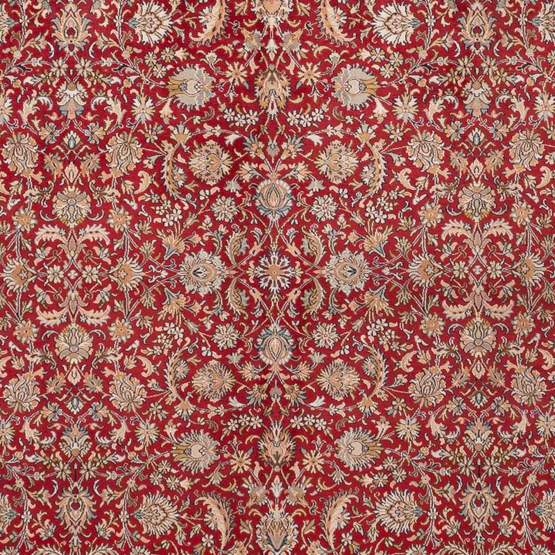 Tapis en soie - Soie du Cachemire - 369 x 279 cm - rouge