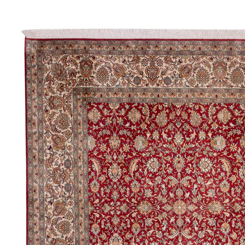 Tapis en soie - Soie du Cachemire - 369 x 279 cm - rouge
