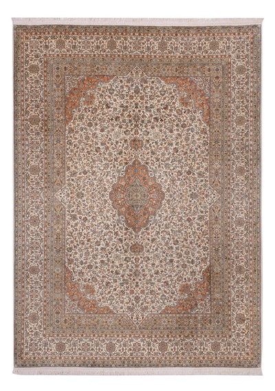 Tapis en soie du Cachemire Tapis 250x344cm - Tapis oriental