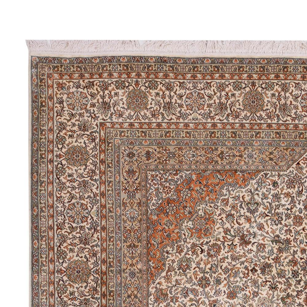 Tapis en soie du Cachemire Tapis 250x344cm - Tapis oriental